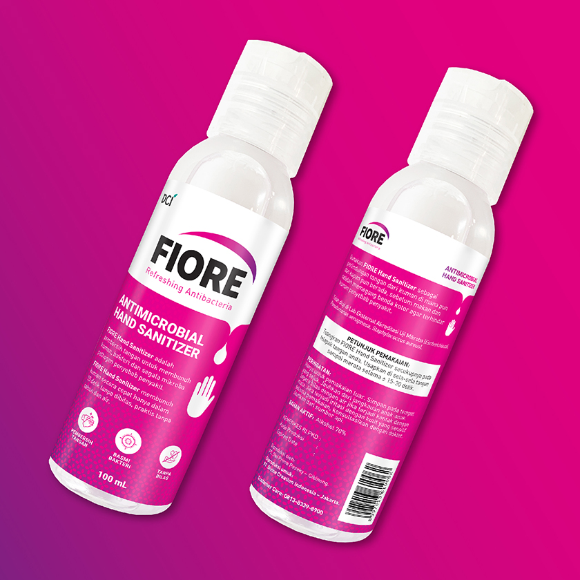 Fiore Handsanitizer Packaging